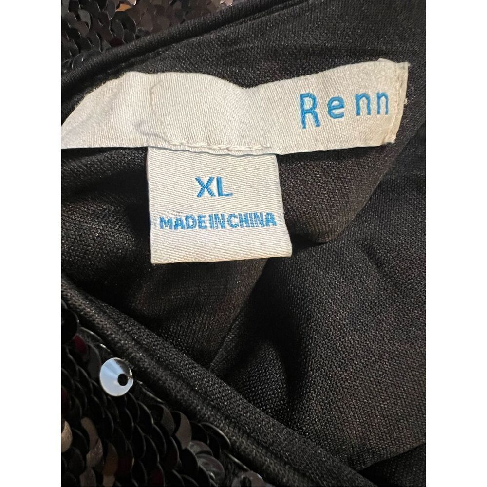 Interactive Renn Sequined Black/Silver Bodycon Co… - image 6